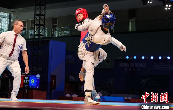 巴黎2024奥运会跆拳道资格赛泰安开赛